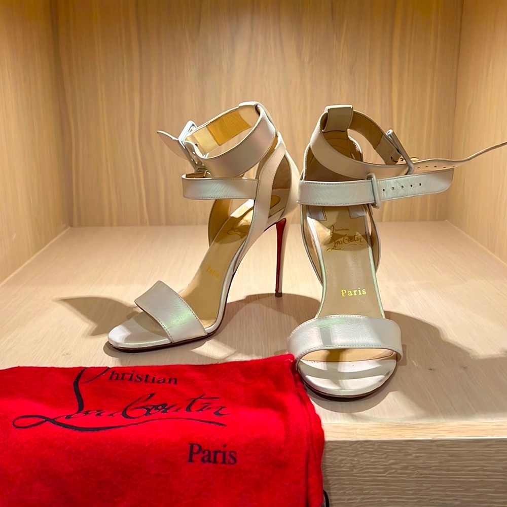 Christian Louboutin heels.